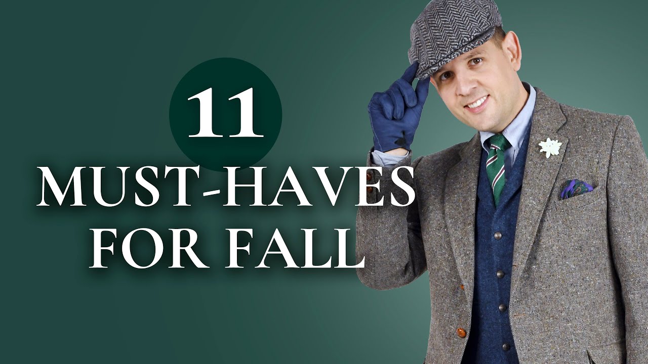 Overfrakke hellig Sygdom 11 Must Have Men's Items For Fall (Autumn) - YouTube