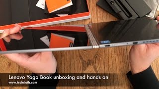 Lenovo Yoga Book unboxing and hands on