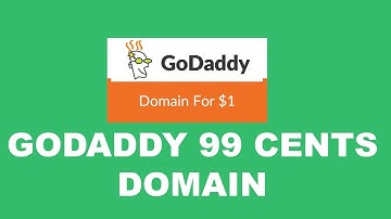 GoDaddy 99 cents coupon : How to buy Domain .Com at GoDaddy just only $1 ?