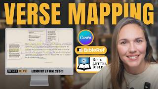 How to Verse Map for Beginners: 1 Samuel 26 Bible Study Tutorial
