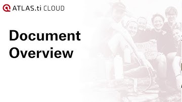 ATLAS.ti Cloud - Document Overview