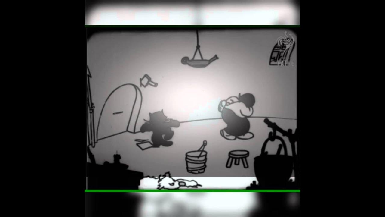 Felix the Cat Felix Pinches The Pole 1924 - YouTube