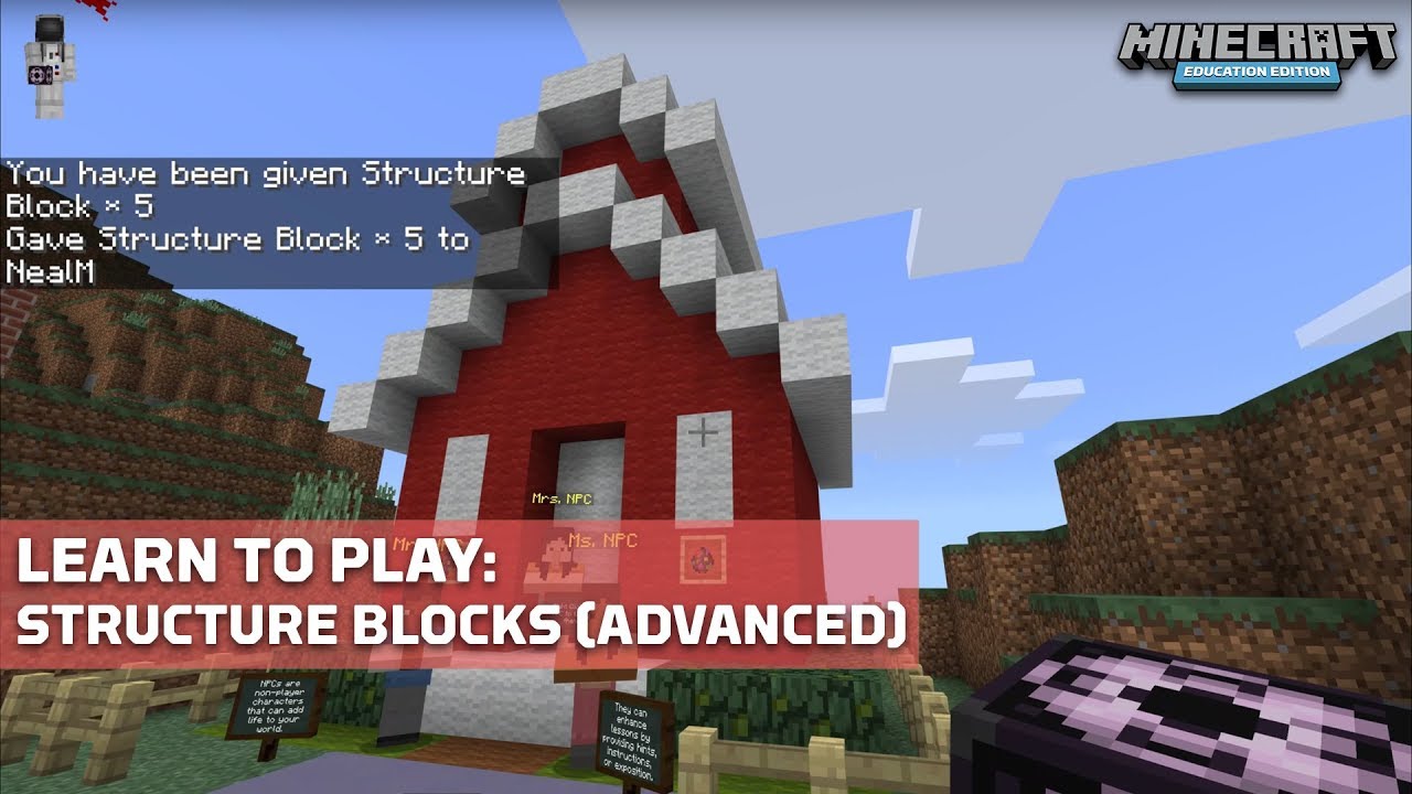 Specialty Blocks (Allow, Deny, Border, Structure) – Minecraft: Education  Edition Support