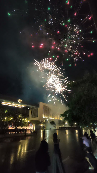 Firework so beautiful 😚 #remix #holiday #fireworks #phnompenh