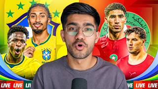 Brazil vs Morocco World Cup 2026 WATCHALONG LIVESTREAM