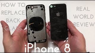 iPhone 8 Back Glass Replacement (How to fix the back for ~$15)