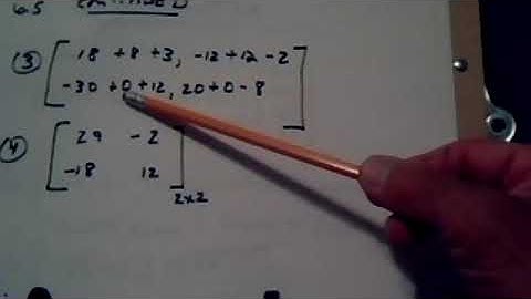 1324  Ch. 6  Matrix Add, Subtraction, Mult , Inverse