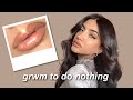 GRWM to stay home lol