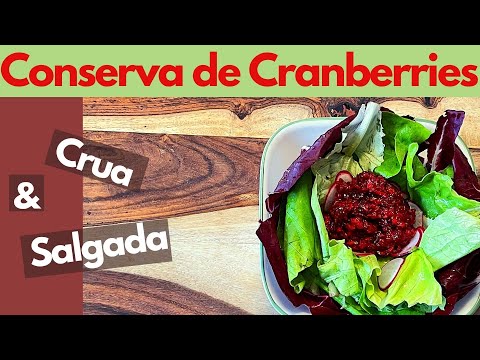 Vídeo: Como Armazenar Cranberries