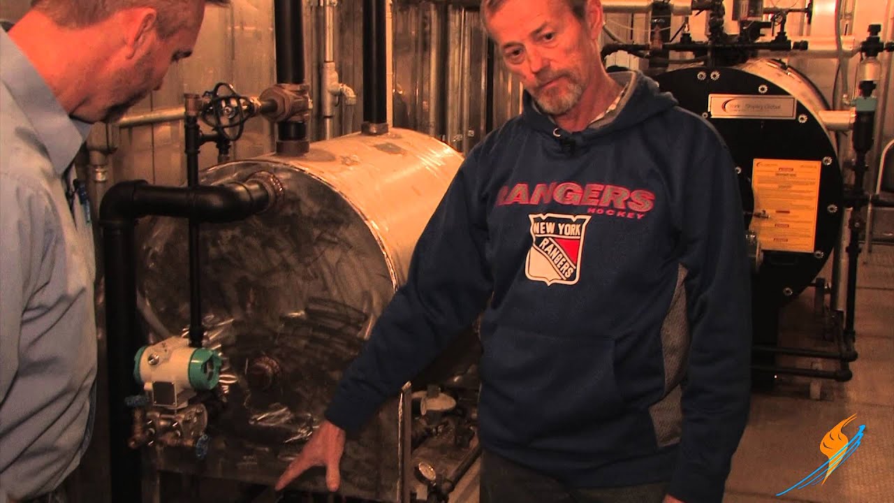 Daily Steam Boiler Maintenance in the Boiler Room Boiling Point YouTube