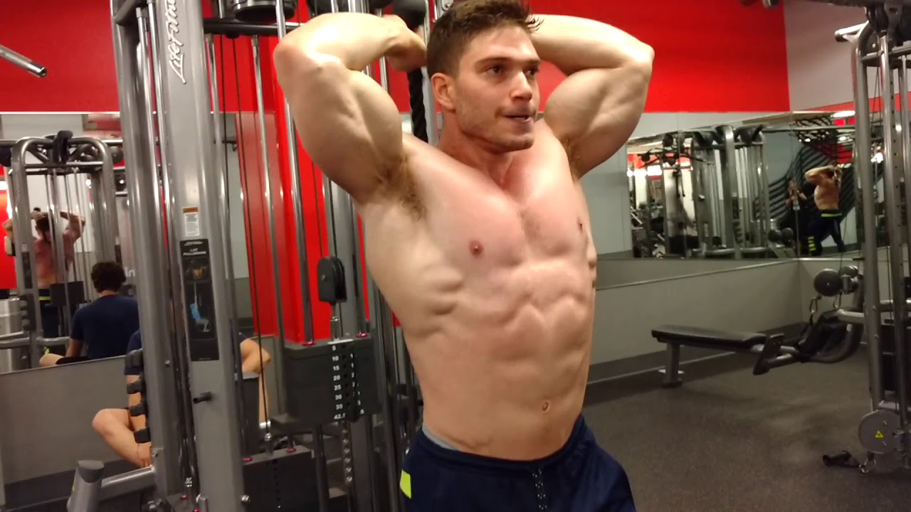 Overhead Tricep Extension ➡ Bicep Curls w/rope attachment