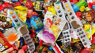 Satisfying Video | Yummy Rainbow THRILL Candies,Chocolates and Lollipops Unpacking