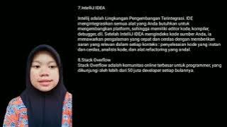 KELOMPOK 4 X RPL (PENGERTIAN TOOLS PENGEMBANGAN PERANGKAT LUNAK)