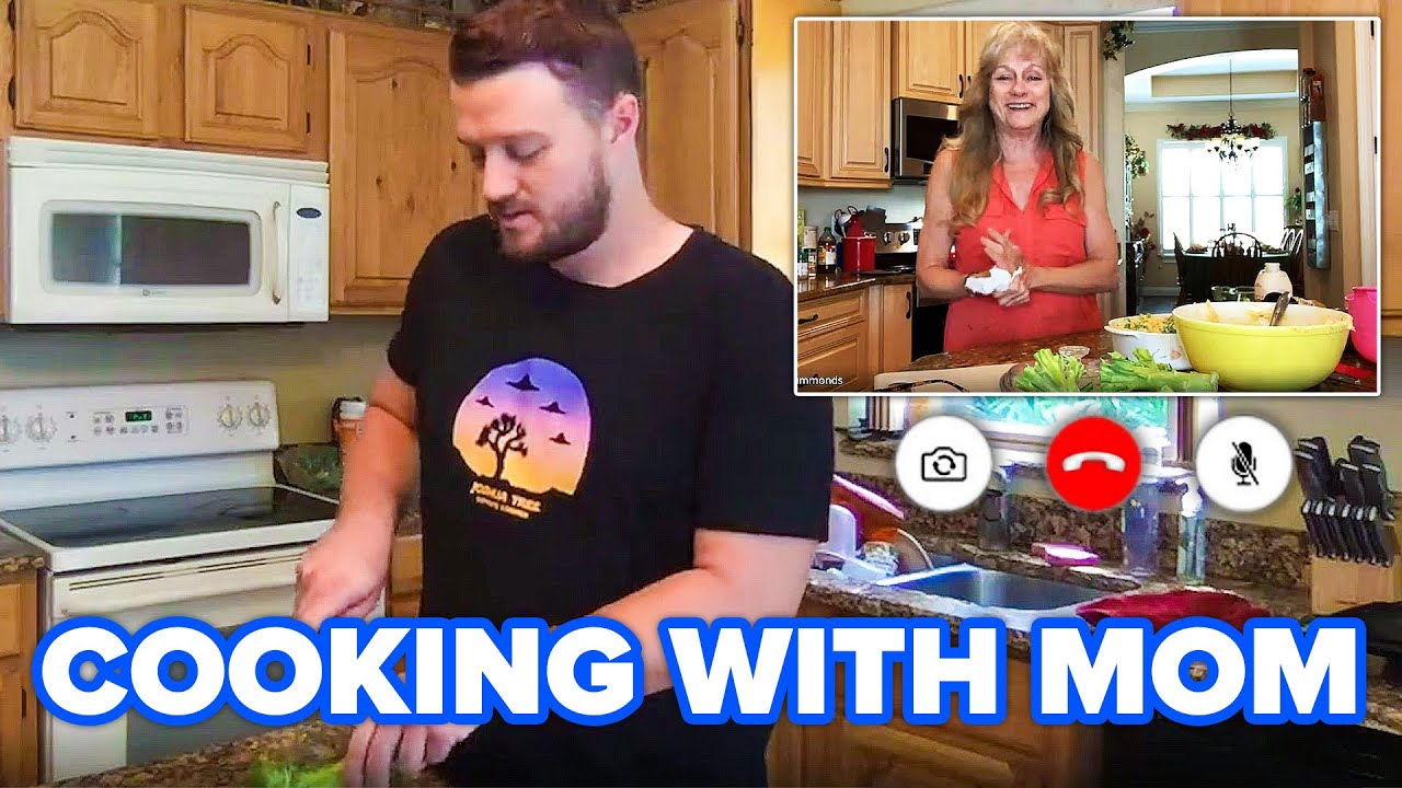 We Tried Cooking With Our Moms On Zoom • Tasty