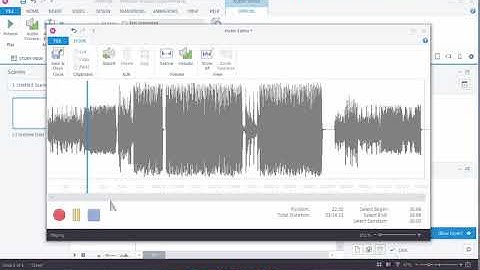 Ways of Using the Audio Editor in Articulate Storyline