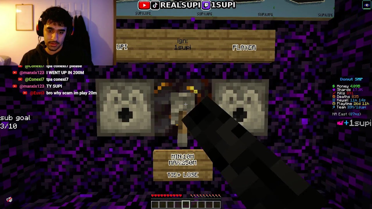 🔴Clip Farm, Win $100 MILLION / 5B LOOTDROP DONUT SMP LIVE 🔴 !donate (tts on)