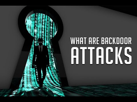 backdoor attack in cyber security - YouTube