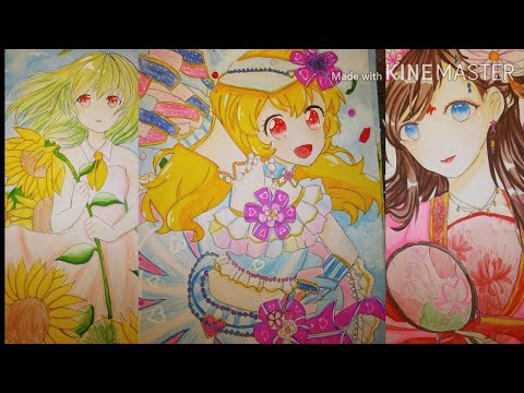 tập vẽ anime