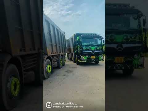 RAHATH THARADAS💚 GADDAFI♥️ Bharathbenz #bharathbenzlover #mercedesbenz #modified #bharatbenz