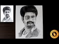 Drawing Sivakarthikeyan | realistic sketch | Graphite drawing| speed drawing