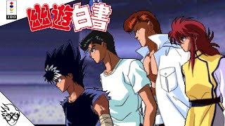 Yu Yu Hakusho (3DO/1994) - Story Mode [Playthrough/LongPlay](幽遊白書) (浦飯 幽助 + 桑原和真 + 妖狐蔵馬 + 邪眼師)