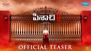  Pisachi 2 (Telugu) - Official Teaser | Andrea Jeremiah | Mysskin | Karthik Raja Image