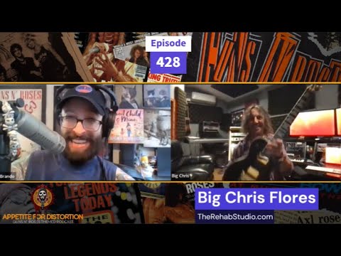 Big Chris Flores talks Lynch Mob and "Crazy" from Slash with Chester Bennington | Ep. 428