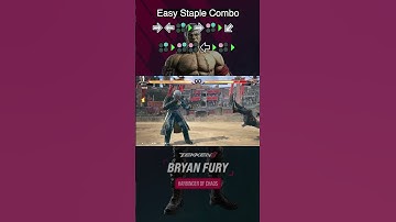 Tekken 8: Bryan Fury - EASY 77 Damage Combo You Need! Patch 1.07 #tekken8 #tekken8combos