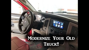 Perfect Setup: Old Truck-Modern Entertainment!!