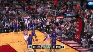 Dorell Wright 11 points 3 3 pointer vs Detroit Pistons full highlights 11/11/2013 HD