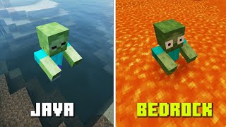 Part 9 អវហនង Minecraft Bedrock Vs Java