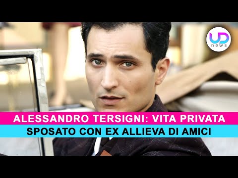 Il Paradiso delle Signore: Alessandro Tersigni Sposato Con Un'Ex Allieva Di Amici!