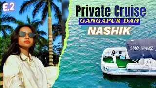 This Sunset Cruise Ride Changed My Mood🚤Solo Drive to Gangapur Dam Nashik |E2 -Beloved Nashik Series