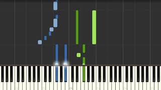 Alan Menken  Babkak,Omar, Aladdin,Kassim fromAladdin The  Broadway Musical [Piano Tutorial]Synthesia