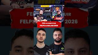 FER NO LUGAR DO FELPS NO MAJOR 2026 #cs2 #madhousetv #cs #csgo #shorts