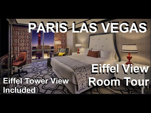 PARIS BURGUNDY ROOM EIFFEL VIEW Tour 🤩 Eiffel Tower included 🤩 Las Vegas  