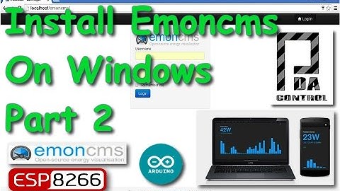 Install Emoncms on Windows  Part 2  : PDAControl