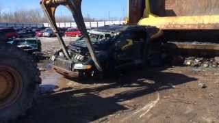 Caravan vs. Case - Wilbert's U-Pull It Powertrain Extraction