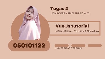 Tutorial Vue.js pada HTML