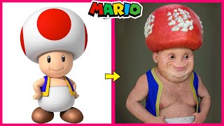 🍄 Mario All Characters In Real Life 😮 LATEST 2024