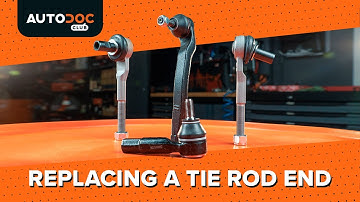 How to replace tie rod end [AUTODOC TUTORIAL]