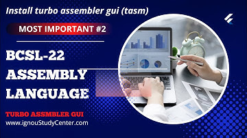 Install turbo assembler gui (tasm) ||  Run bcsl 22 assembly codes using tasm | dosbox