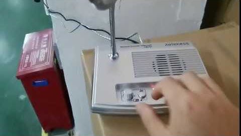 RETEKESS TW101 window intercom system How to connect the window machine to the power supply+outdoor
