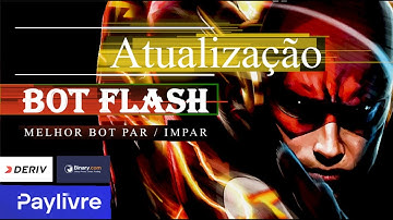 Bot binary, pay livre e o melhor bot PAR / IMPAR (FLASH)
