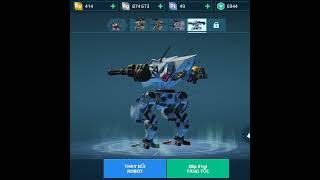 (war robots) robot Staller với súng điện từ screenshot 3