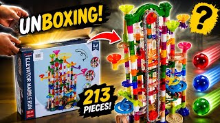 Unboxing our new Marble Run with Elevator