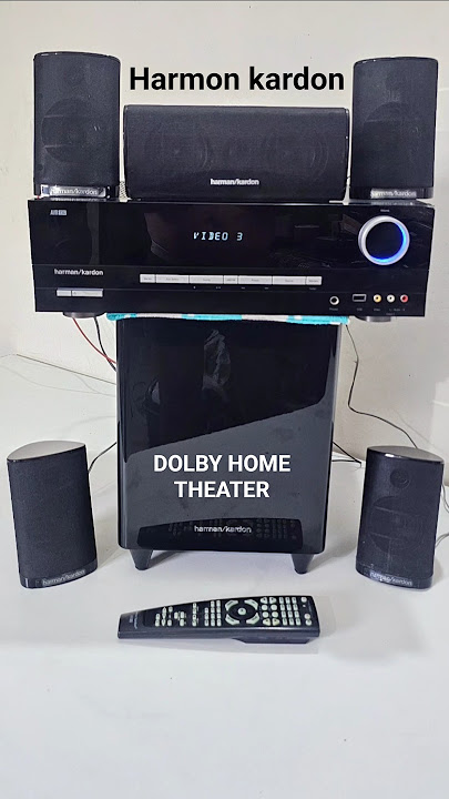 Harmon kardon avr 134. HKTS 210 sub 230 . #dolbydigital #hometheater #shorts