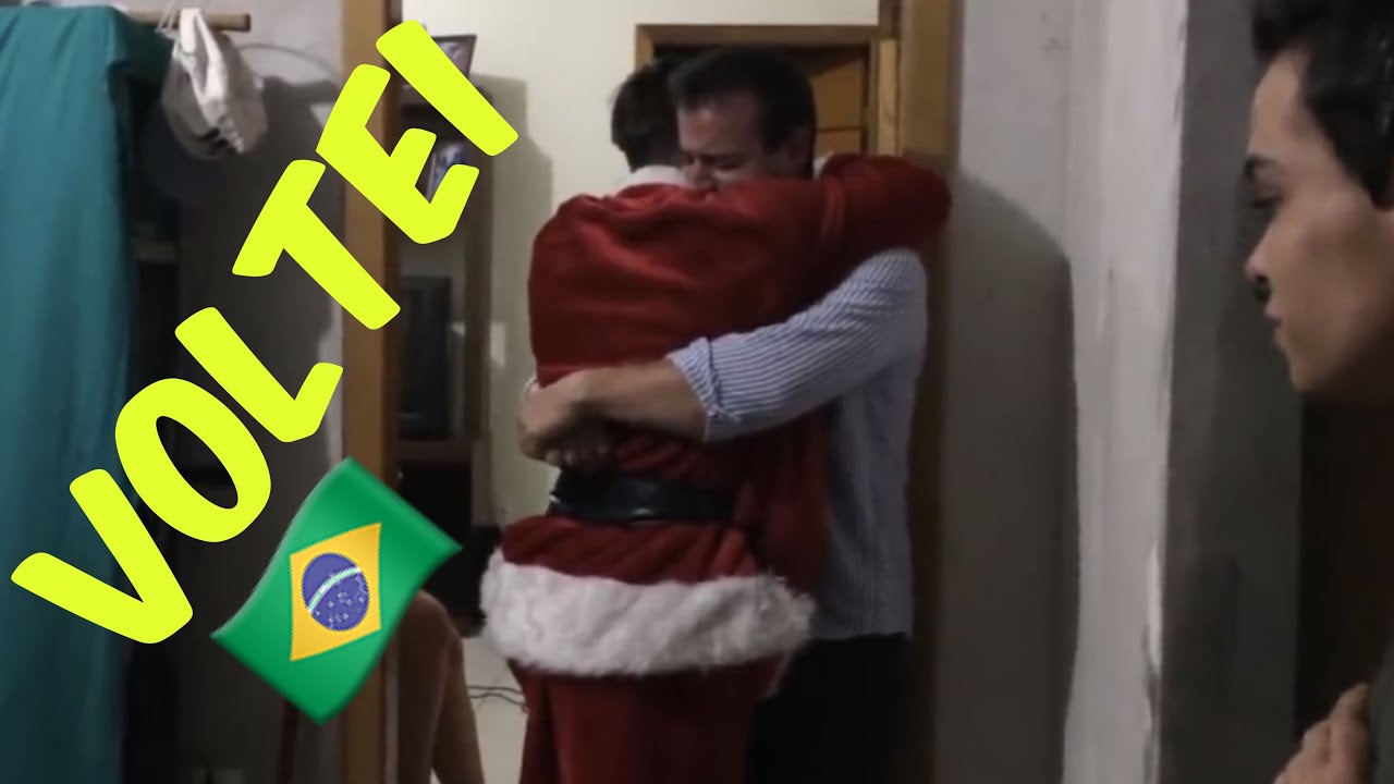 Chegada SURPRESA no Brasil depois de 12ANOS. Natal 2015