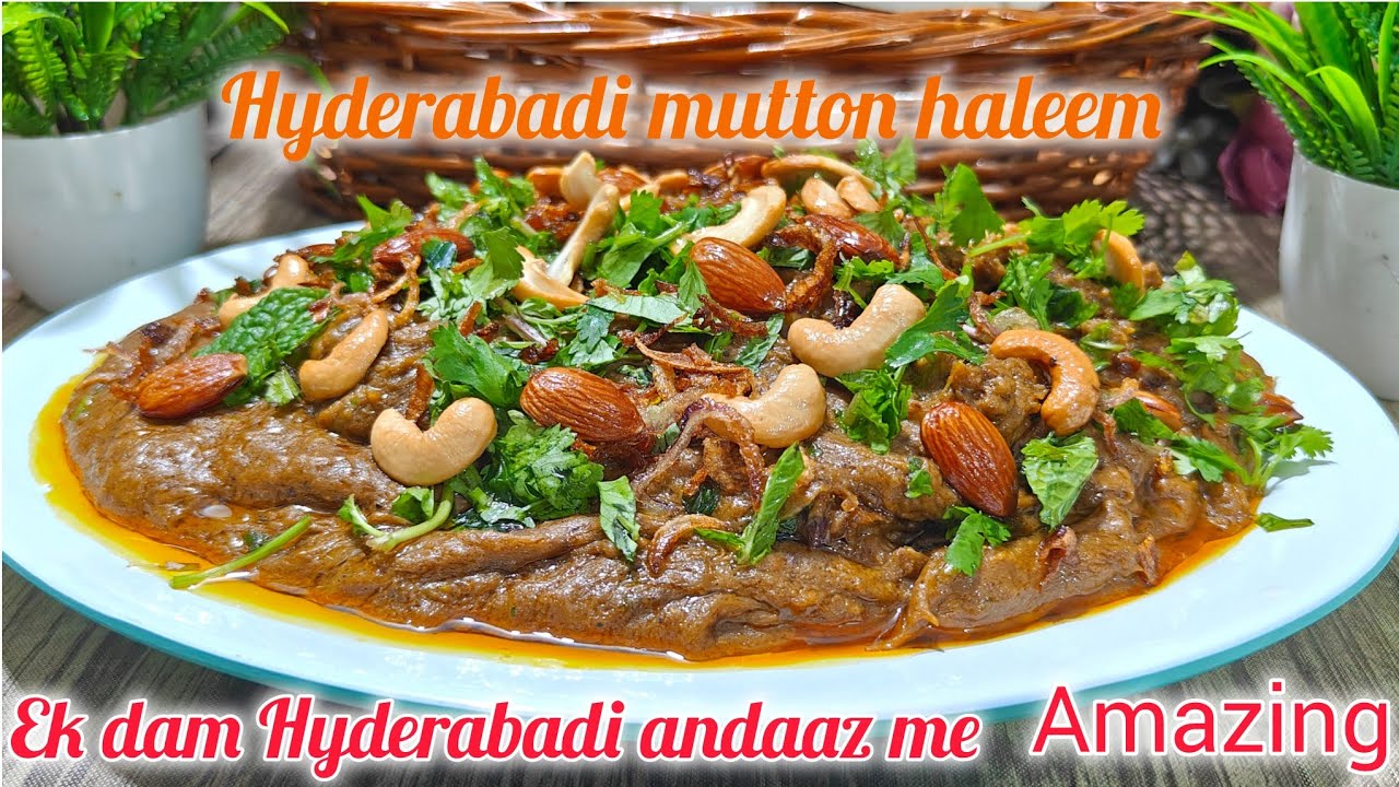 Hyderabadi Haleem Recipe😋 | Thick, Rich & Slow Cooked