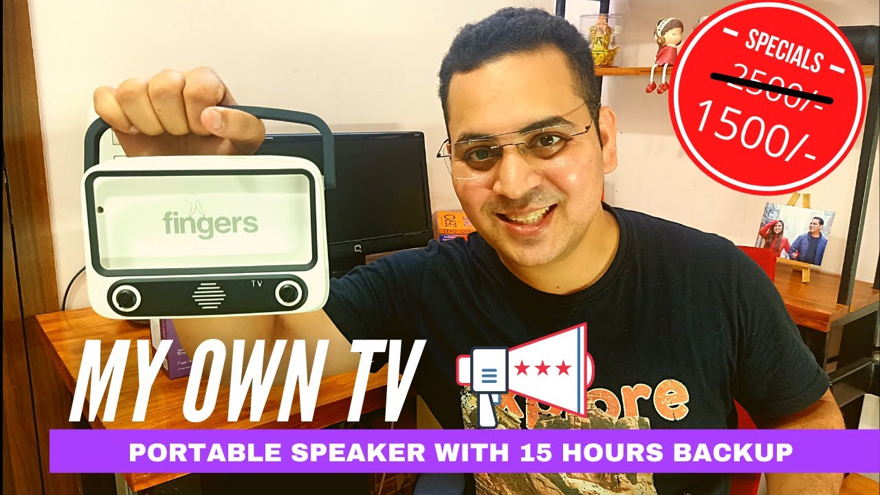 Review| Portable Bluetooth Speaker TV 